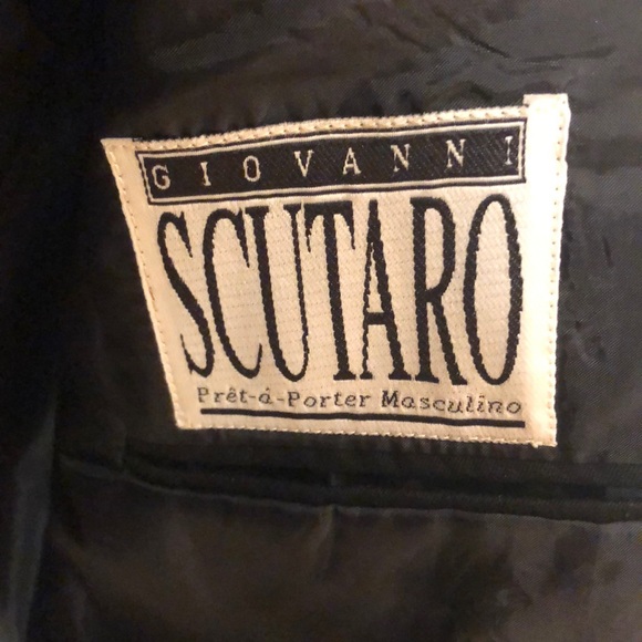 Men black Jacket - Picture 3 of 5